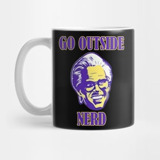 go outside nerd Mug